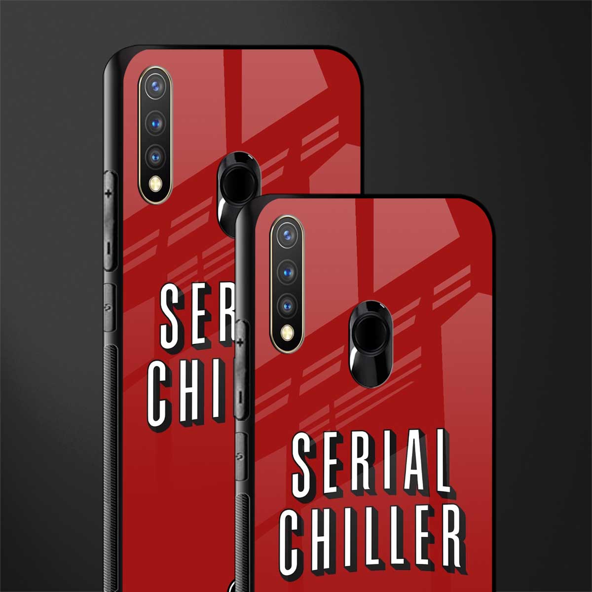serial chiller netflix glass case for vivo y19 image-2