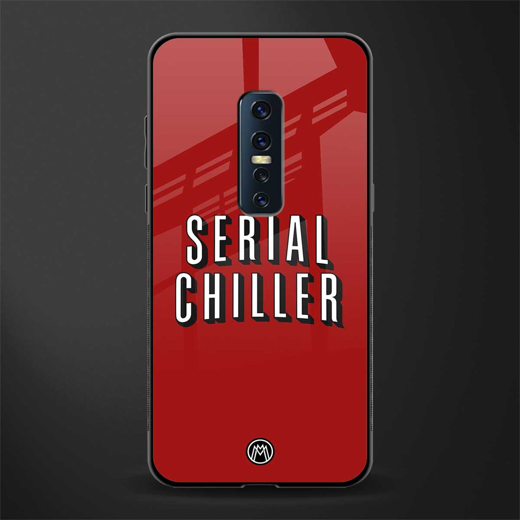 serial chiller netflix glass case for vivo v17 pro image