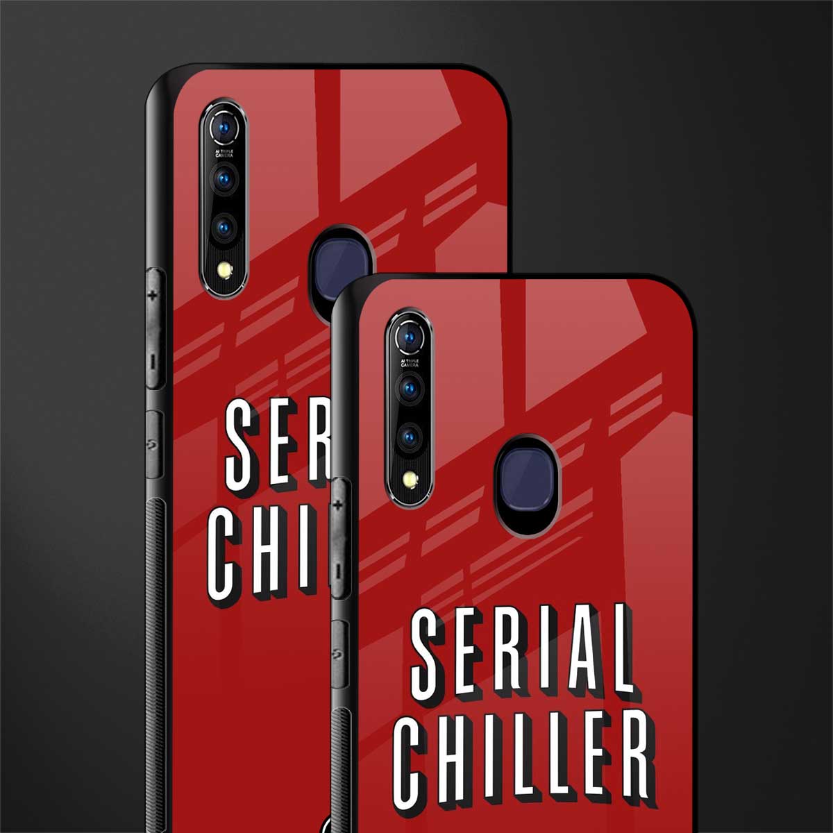 serial chiller netflix glass case for vivo z1 pro image-2