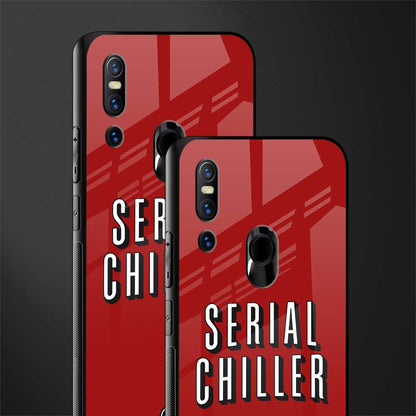 serial chiller netflix glass case for vivo v15 image-2