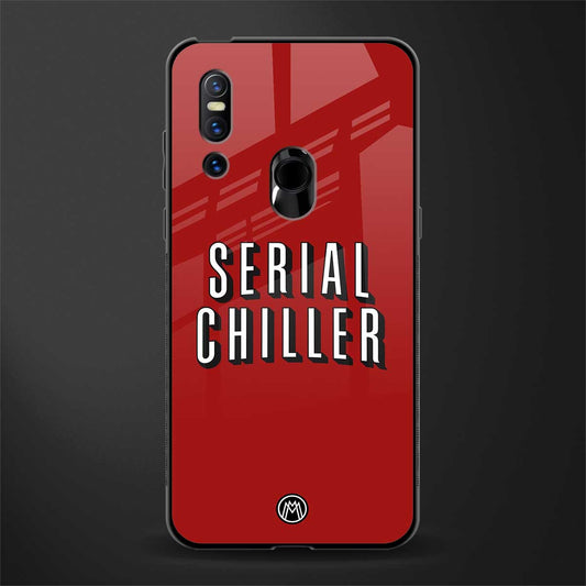 serial chiller netflix glass case for vivo v15 image