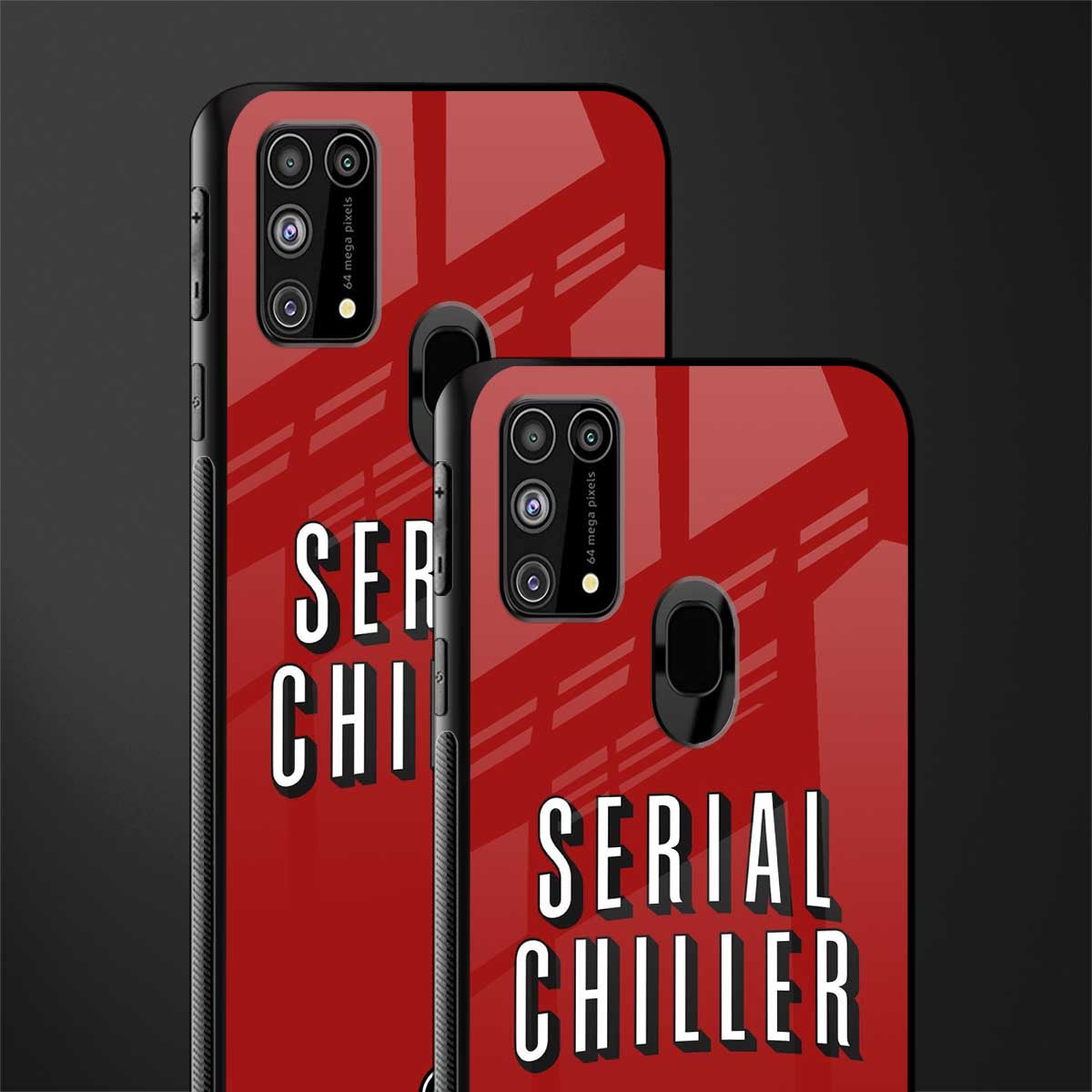 serial chiller netflix glass case for samsung galaxy m31 image-2
