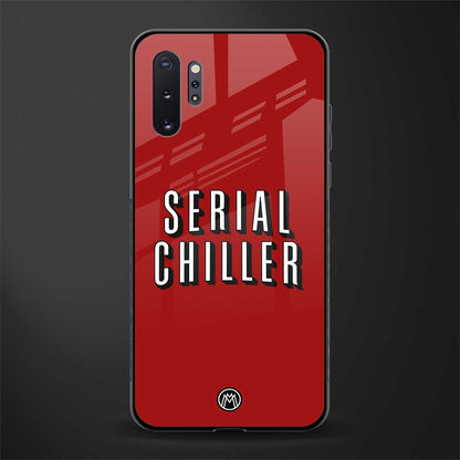 serial chiller netflix glass case for samsung galaxy note 10 plus image