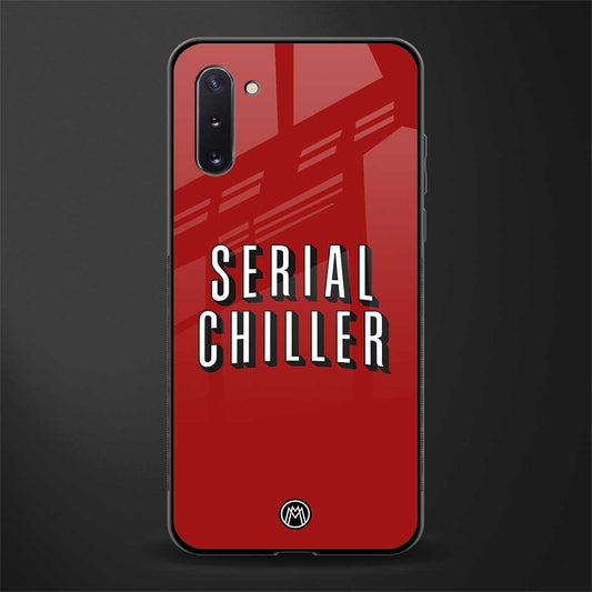 serial chiller netflix glass case for samsung galaxy note 10 image