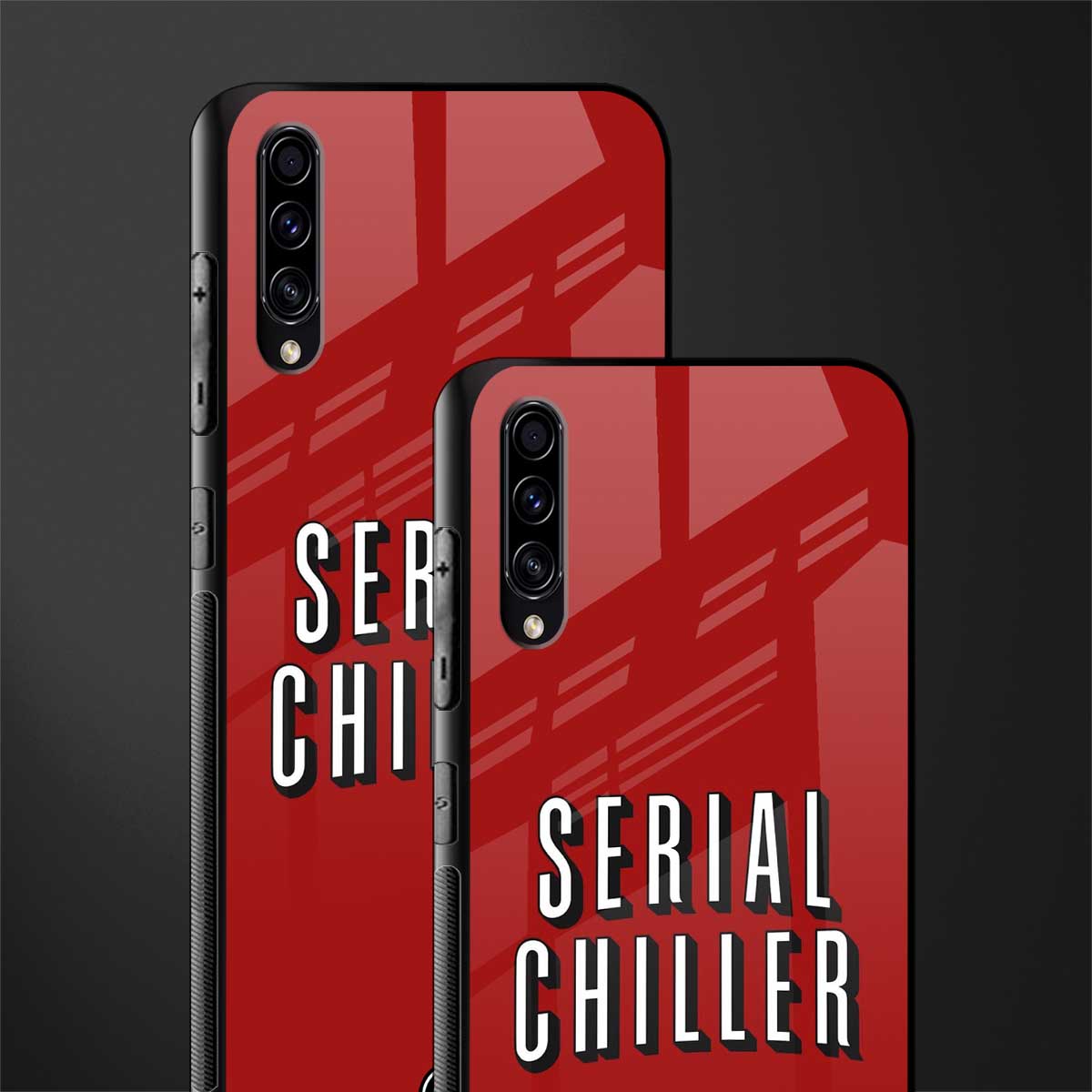 serial chiller netflix glass case for samsung galaxy a70 image-2