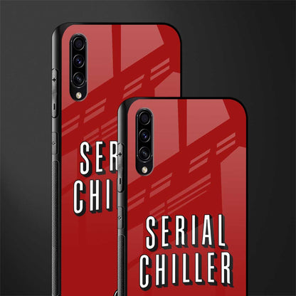 serial chiller netflix glass case for samsung galaxy a70 image-2