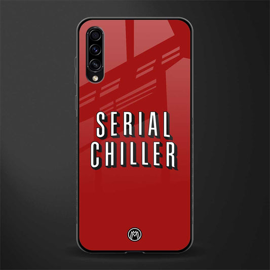 serial chiller netflix glass case for samsung galaxy a70 image