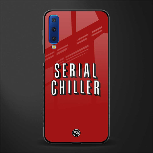 serial chiller netflix glass case for samsung galaxy a7 2018 image