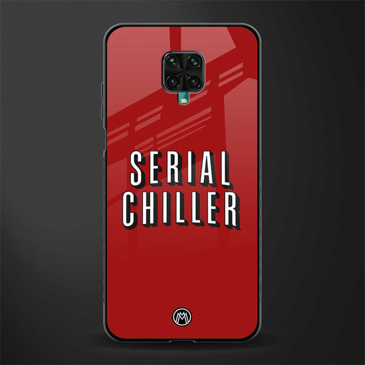 serial chiller netflix glass case for poco m2 pro image