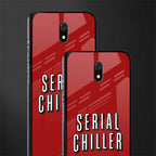 serial chiller netflix glass case for redmi 8a image-2