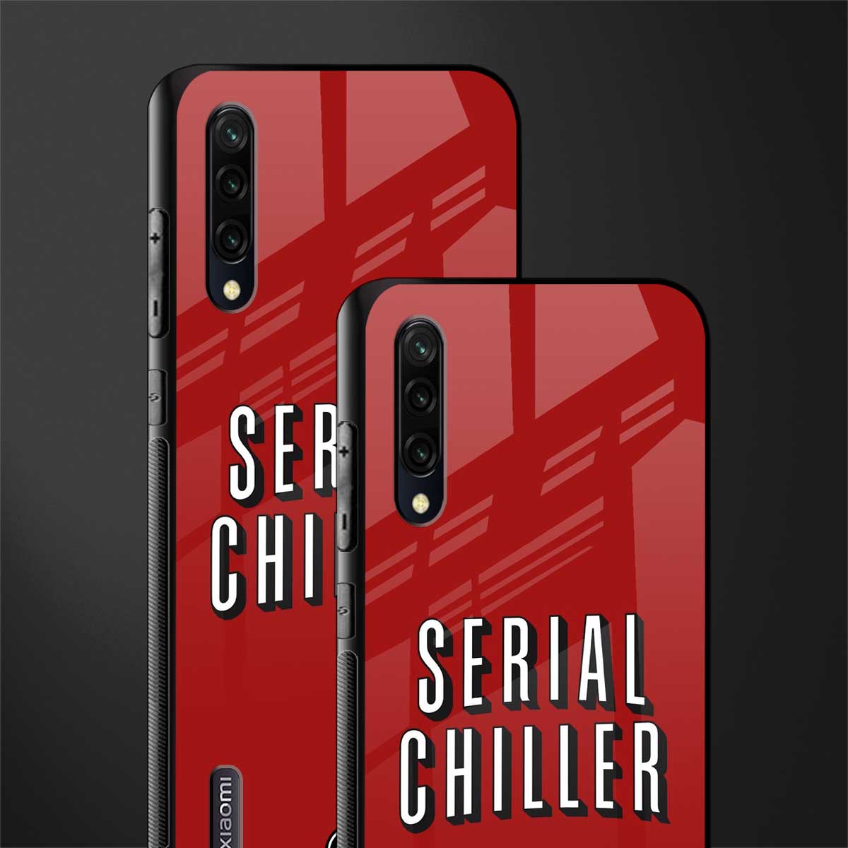 serial chiller netflix glass case for mi a3 redmi a3 image-2