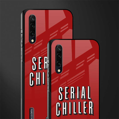 serial chiller netflix glass case for mi a3 redmi a3 image-2