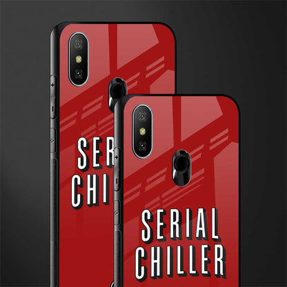 serial chiller netflix glass case for redmi 6 pro image-2