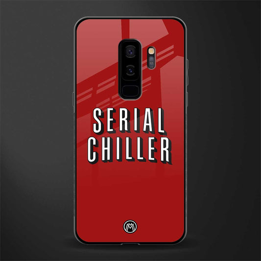 serial chiller netflix glass case for samsung galaxy s9 plus image