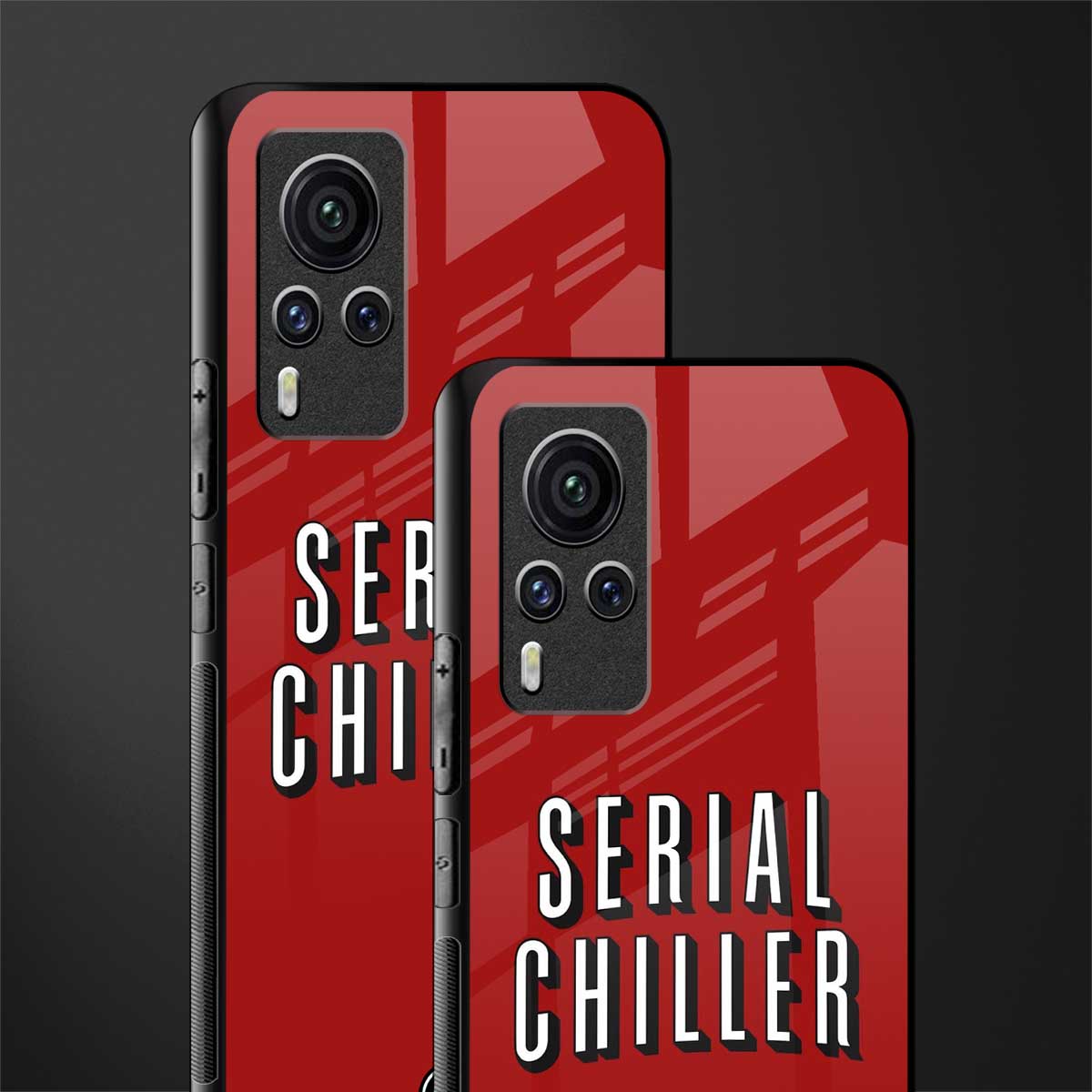 serial chiller netflix glass case for vivo x60 pro image-2