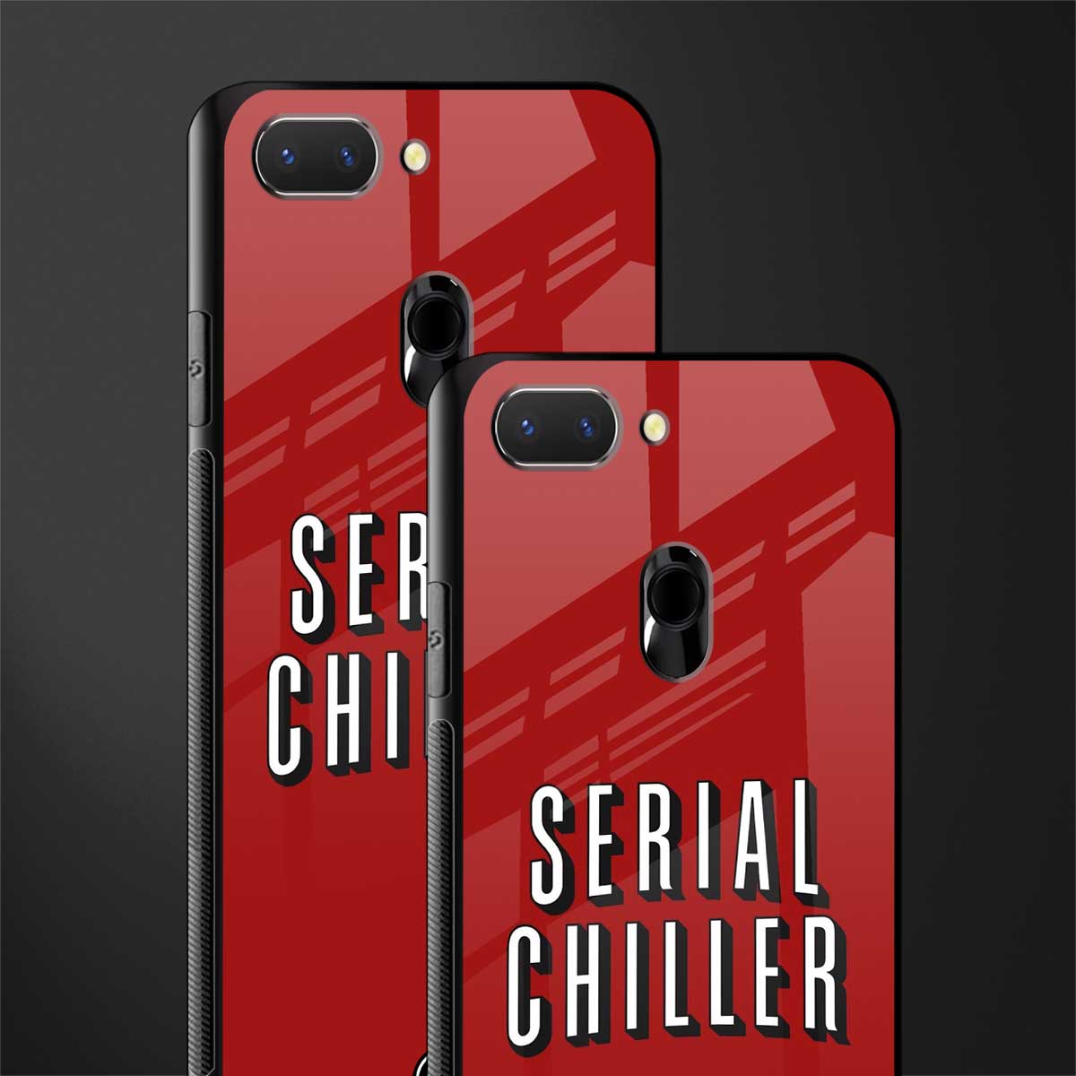 serial chiller netflix glass case for oppo a5 image-2