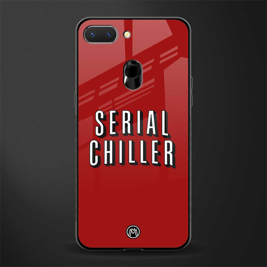serial chiller netflix glass case for oppo a5 image