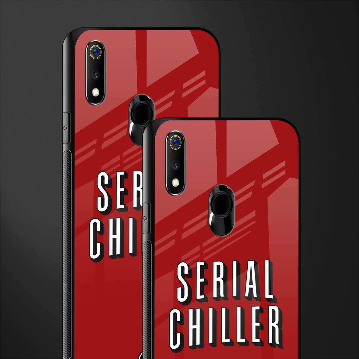 serial chiller netflix glass case for realme 3 pro image-2