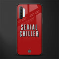 serial chiller netflix glass case for realme x2 image