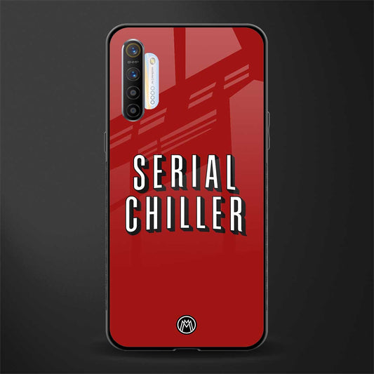 serial chiller netflix glass case for realme x2 image