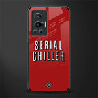 serial chiller netflix glass case for vivo x70 pro image