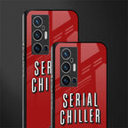 serial chiller netflix glass case for vivo x70 pro plus image-2