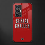 serial chiller netflix glass case for vivo x70 pro plus image