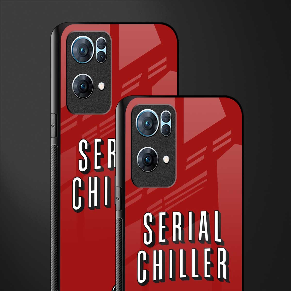 serial chiller netflix glass case for oppo reno7 pro 5g image-2