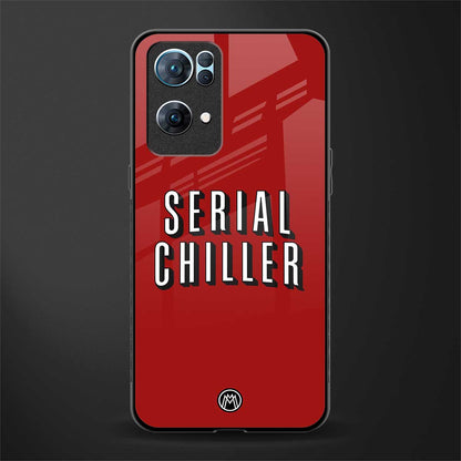 serial chiller netflix glass case for oppo reno7 pro 5g image