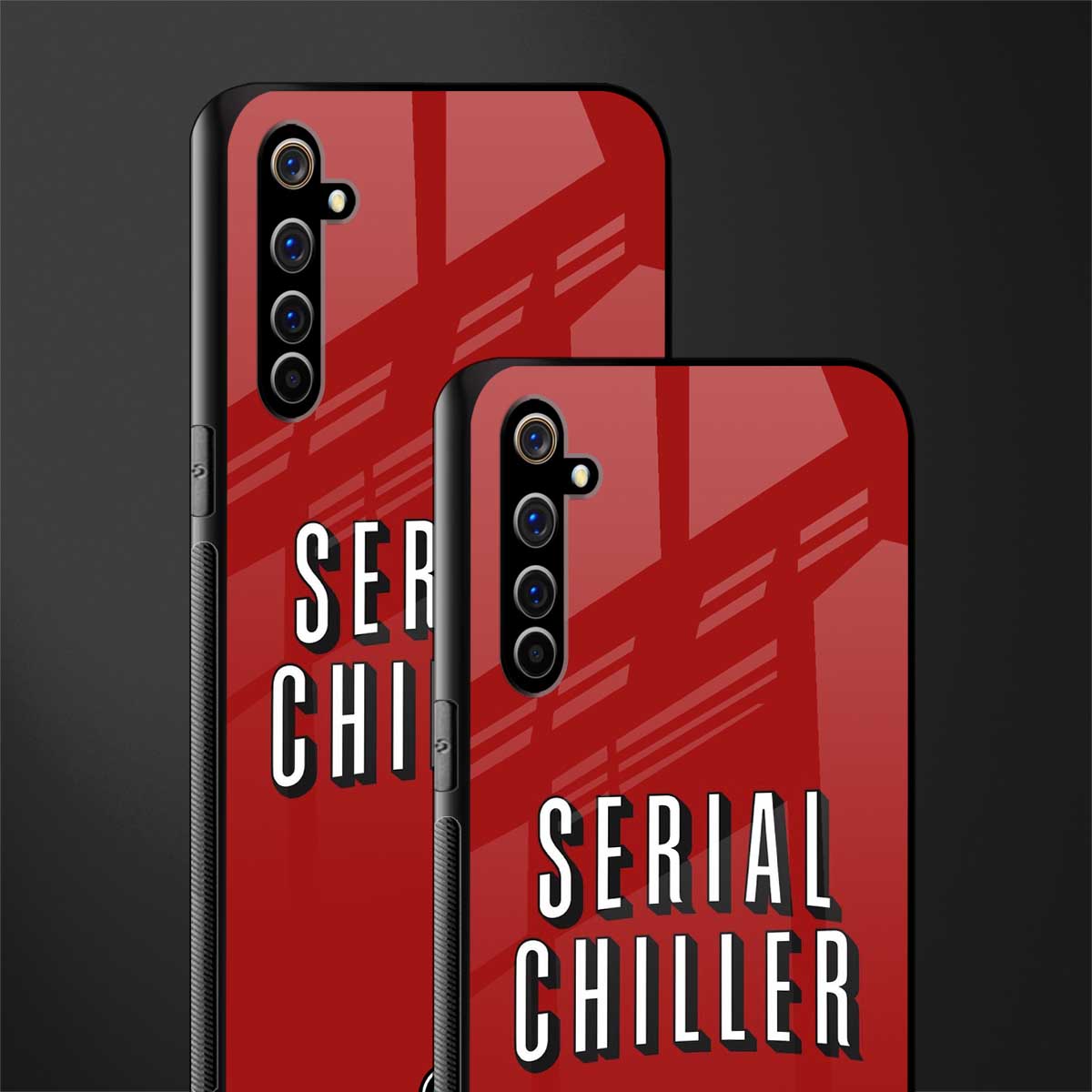serial chiller netflix glass case for realme x50 pro image-2