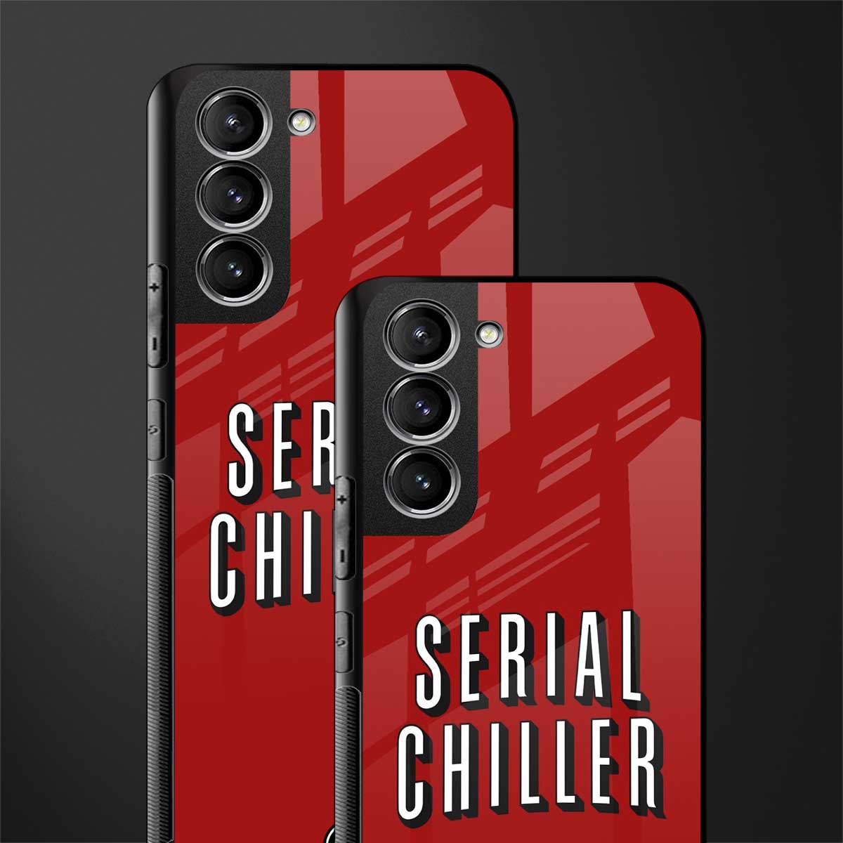 serial chiller netflix glass case for samsung galaxy s21 plus image-2