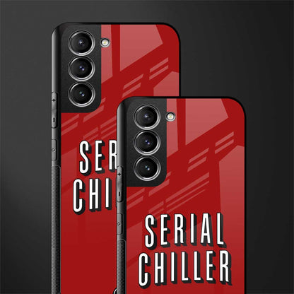 serial chiller netflix glass case for samsung galaxy s21 plus image-2