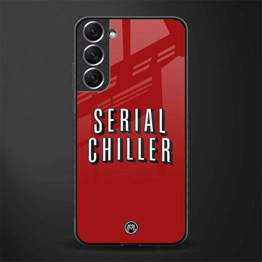 serial chiller netflix glass case for samsung galaxy s21 image