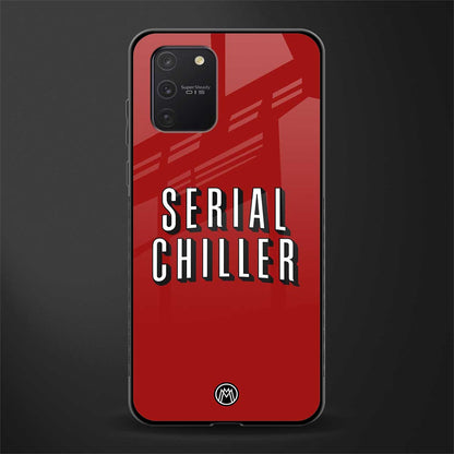 serial chiller netflix glass case for samsung galaxy a91 image