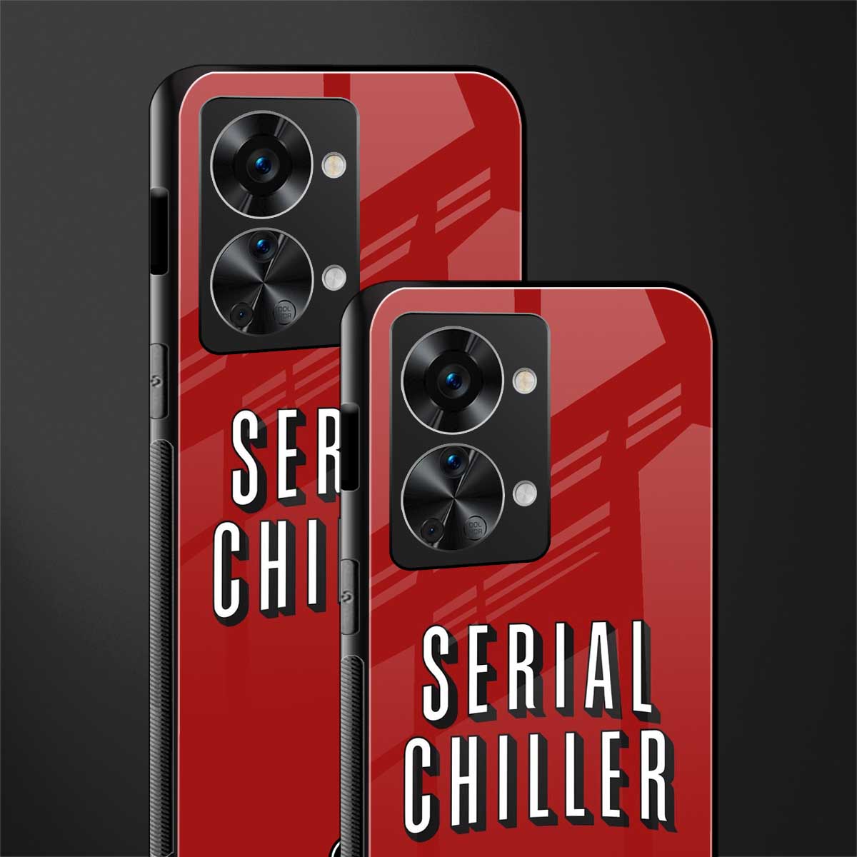 serial chiller netflix glass case for phone case | glass case for oneplus nord 2t 5g