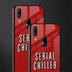 serial chiller netflix glass case for vivo y95 image-2
