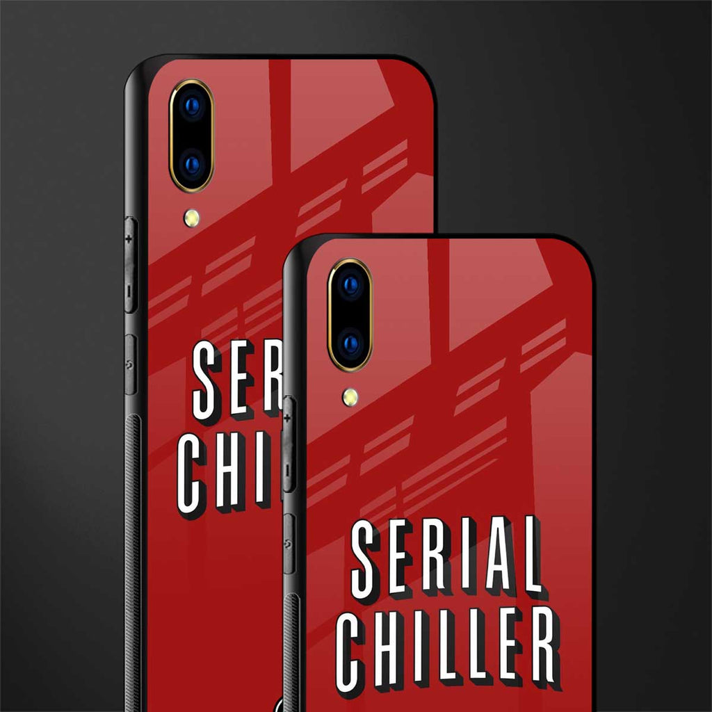serial chiller netflix glass case for vivo v11 pro image-2