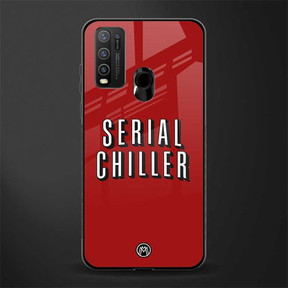 serial chiller netflix glass case for vivo y50 image