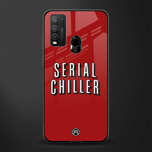 serial chiller netflix glass case for vivo y50 image