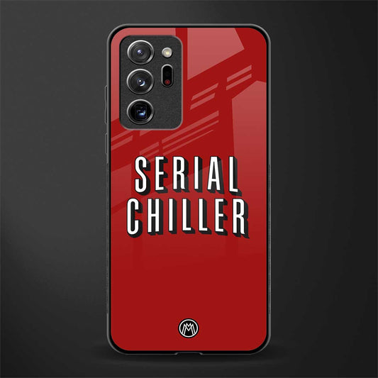 serial chiller netflix glass case for samsung galaxy note 20 ultra 5g image