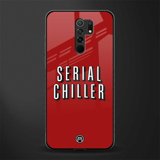 serial chiller netflix glass case for poco m2 image