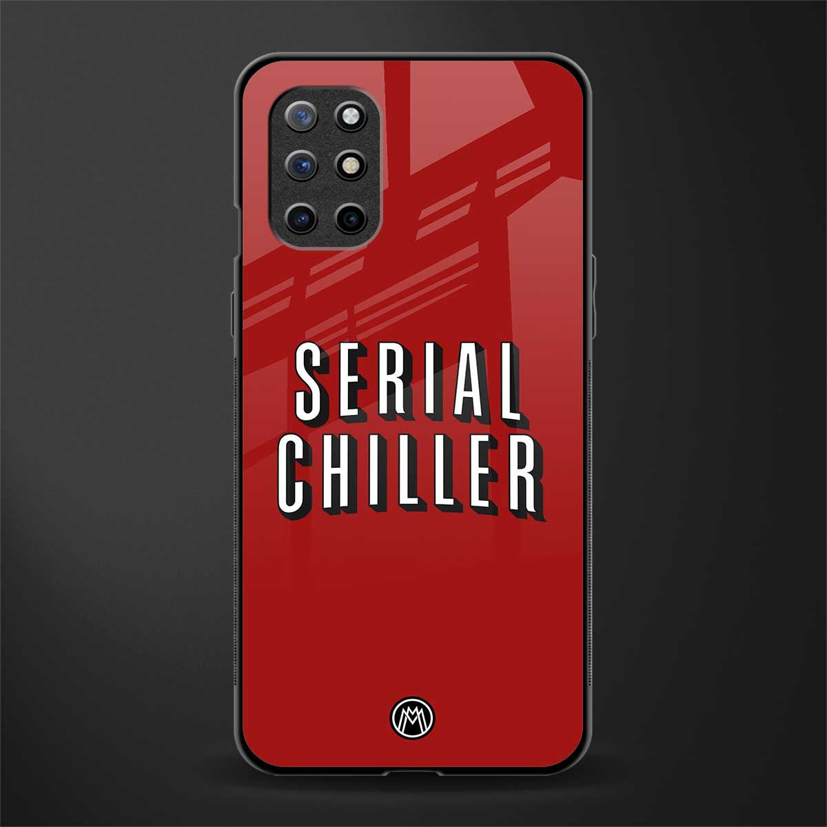 serial chiller netflix glass case for oneplus 8t image