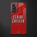 serial chiller netflix glass case for vivo v20 se image