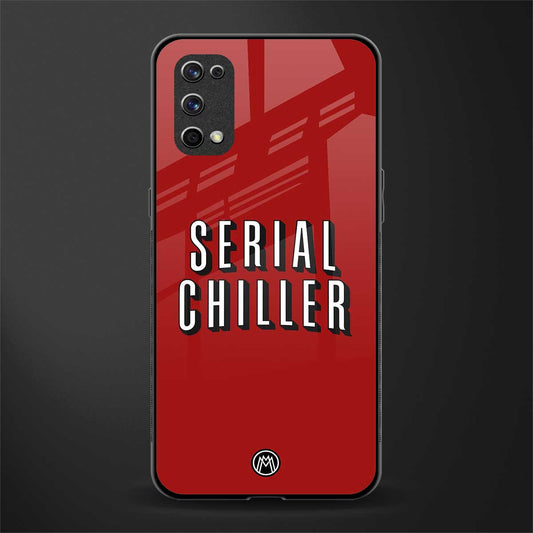 serial chiller netflix glass case for realme x7 pro image