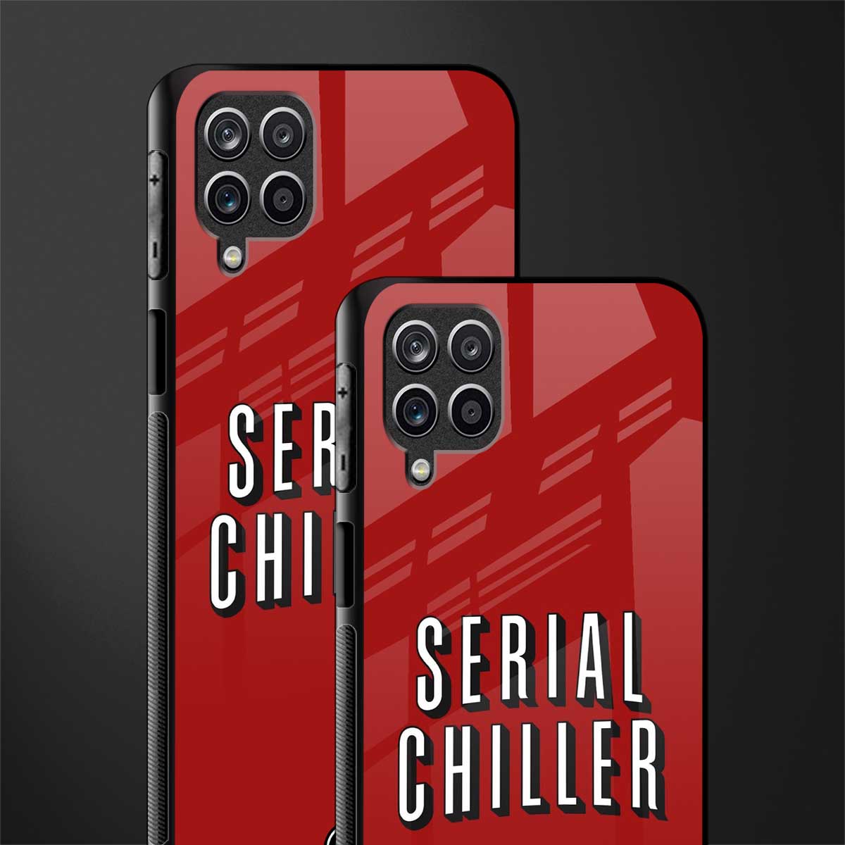 serial chiller netflix glass case for samsung galaxy m42 5g image-2