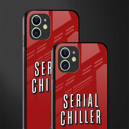 serial chiller netflix glass case for iphone 11 image-2
