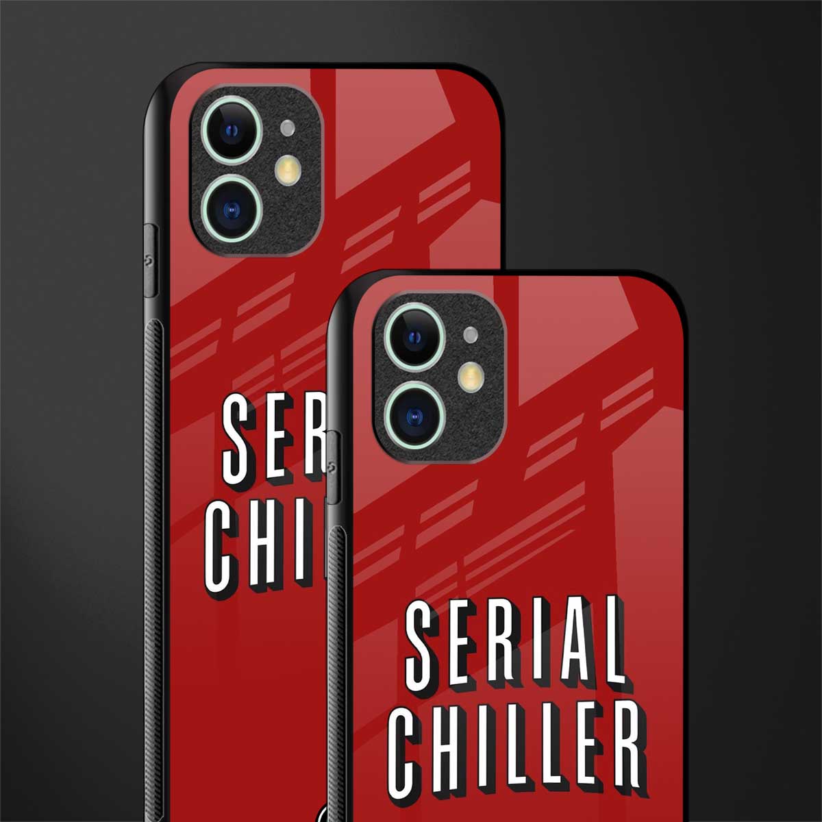 serial chiller netflix glass case for iphone 12 mini image-2