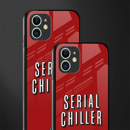 serial chiller netflix glass case for iphone 12 mini image-2