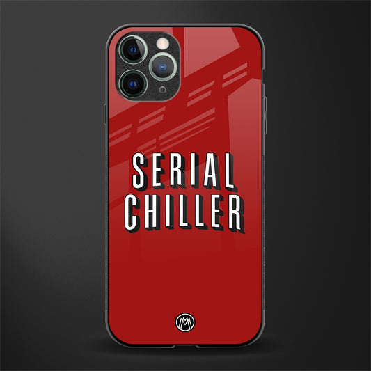 serial chiller netflix glass case for iphone 11 pro image