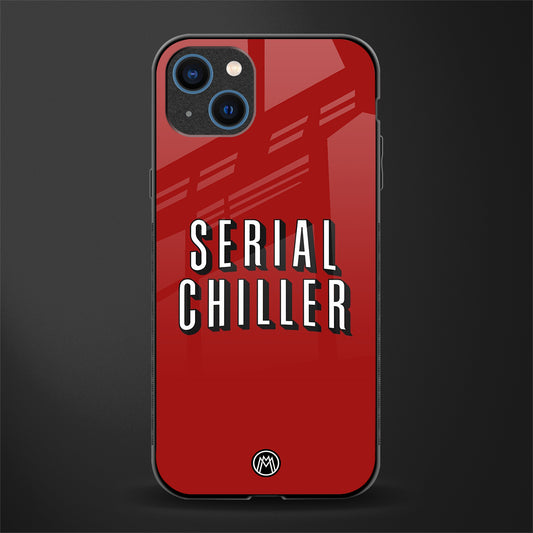 serial chiller netflix glass case for iphone 14 image